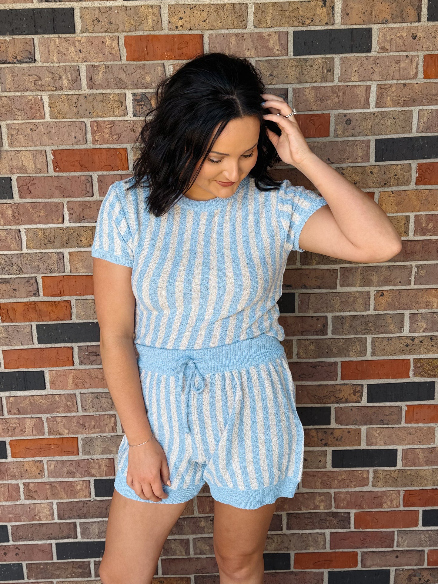 Striped Lounge Set
