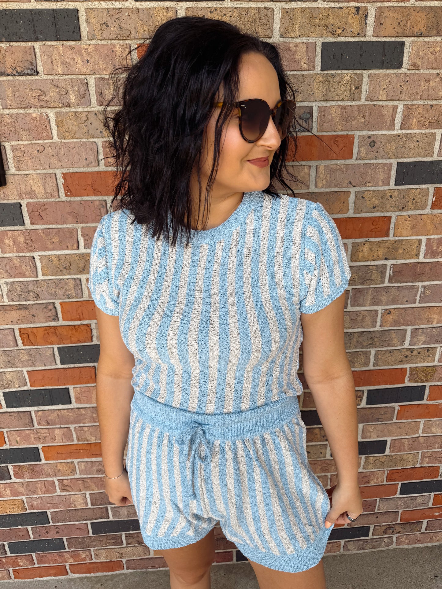 Striped Lounge Set