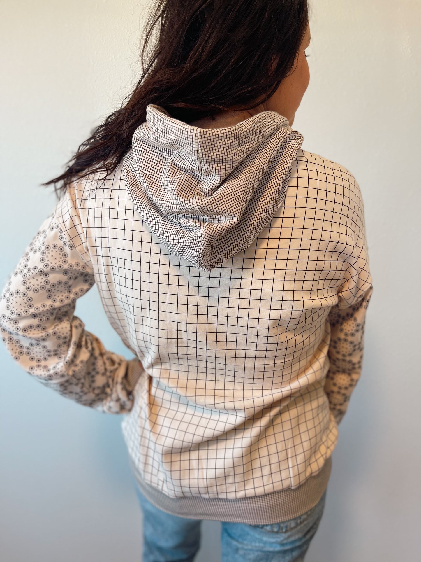 Checkered University Hoodie