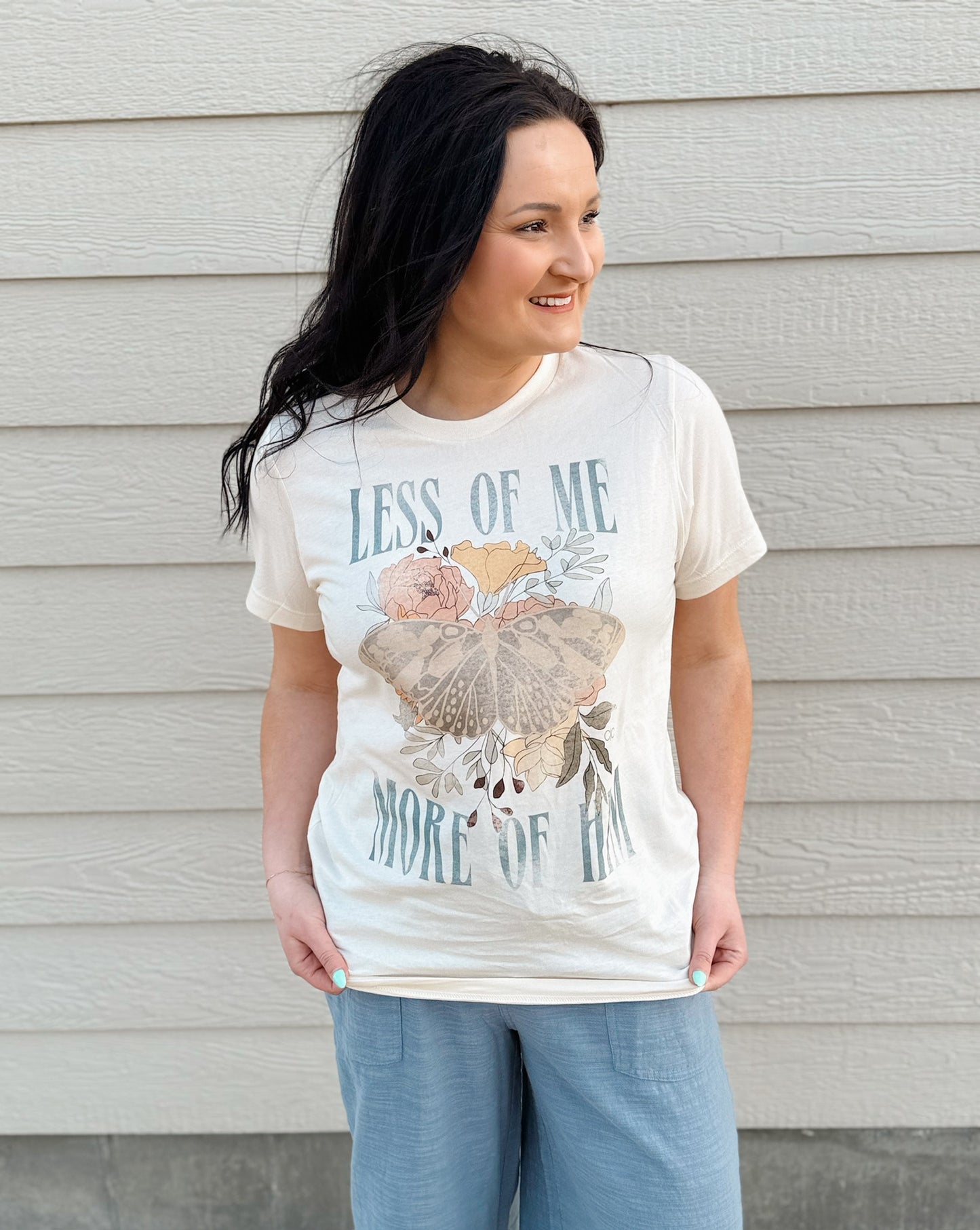 Less Of Me More Of Him Graphic Tee