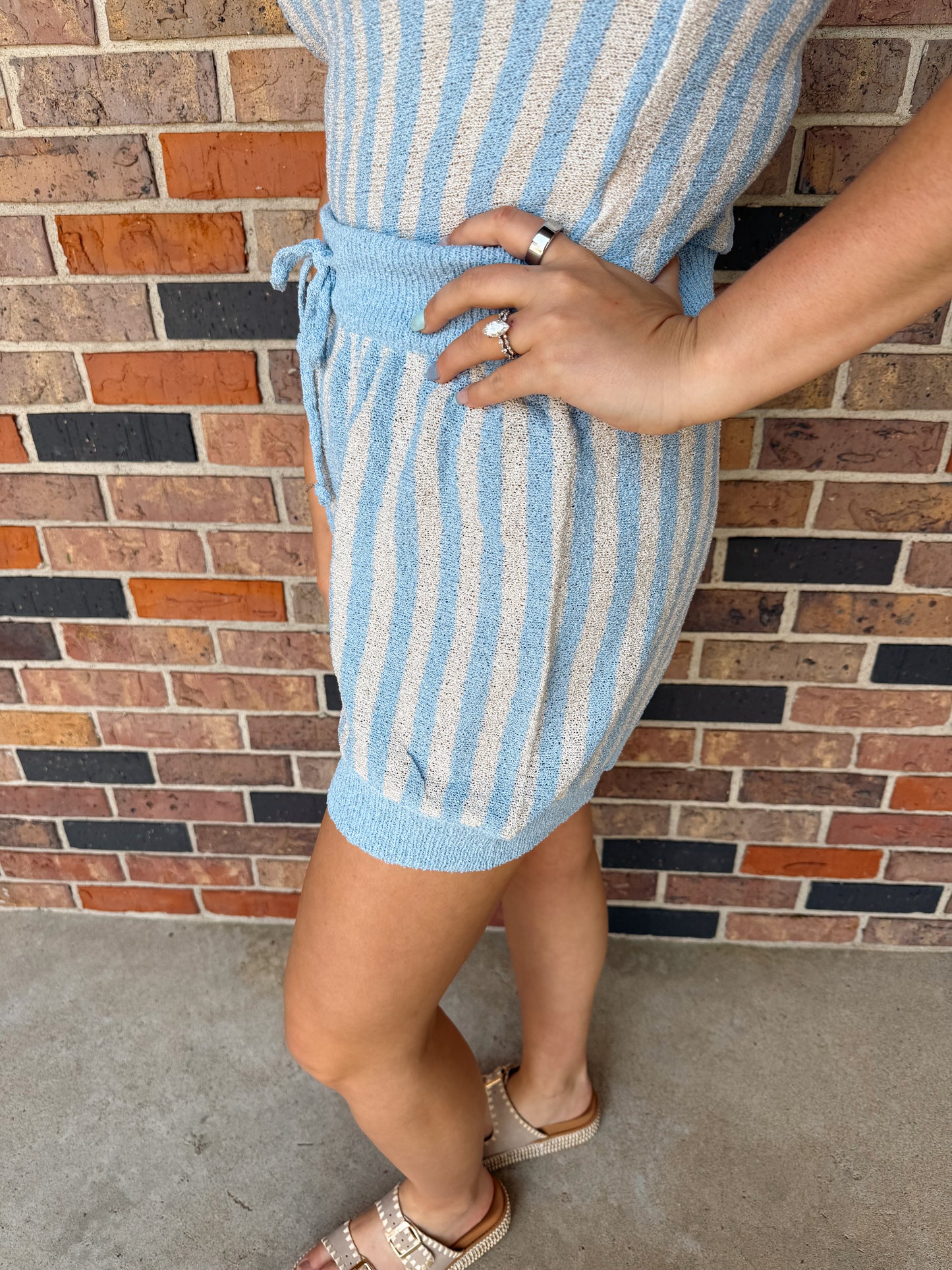 Striped Lounge Set