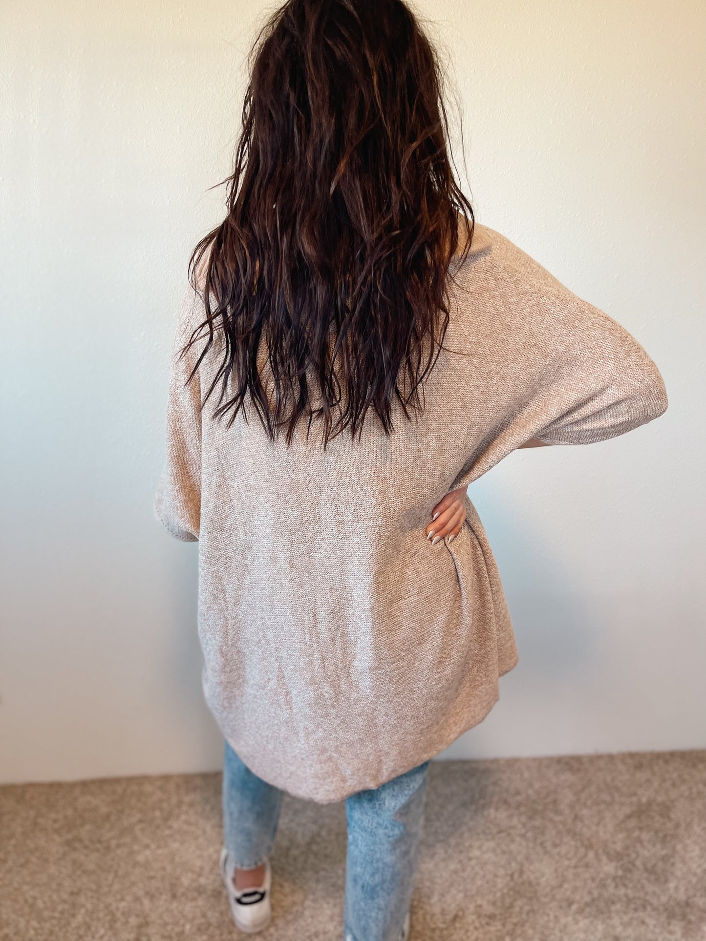 Slouchy Collared Pullover