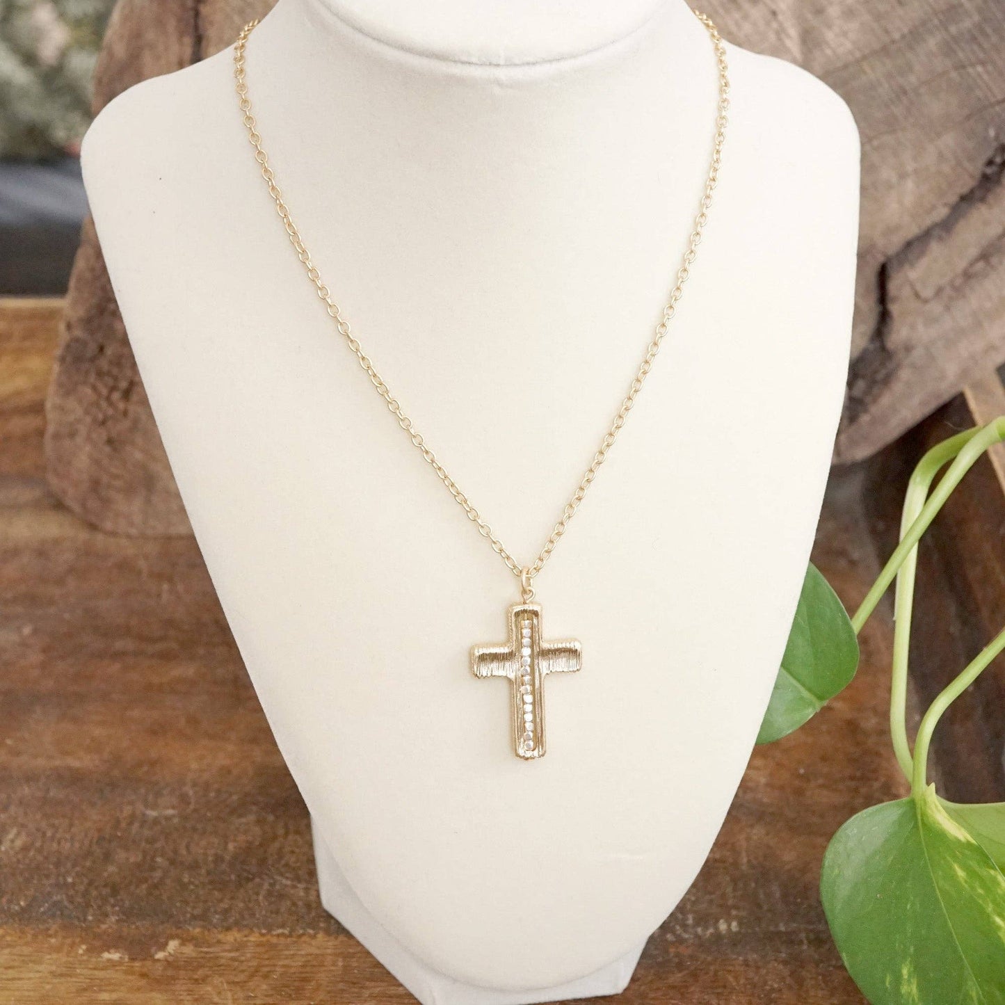 Cross Chain Necklace