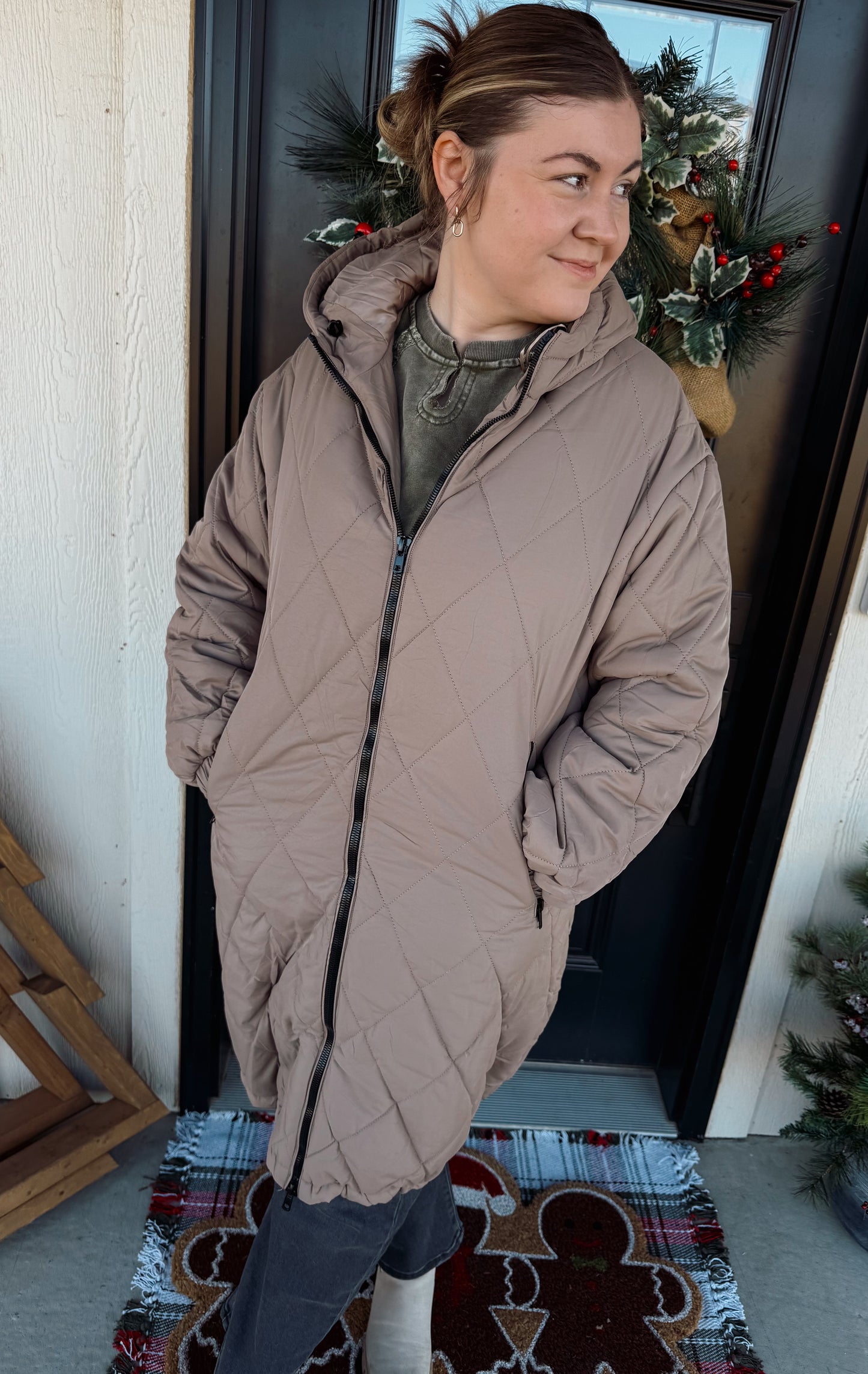 Quilted Puffer Coat