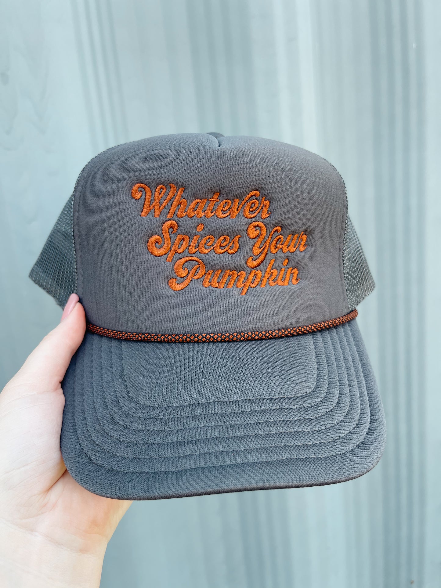 Whatever Spices Your Pumpkin Trucker Hat