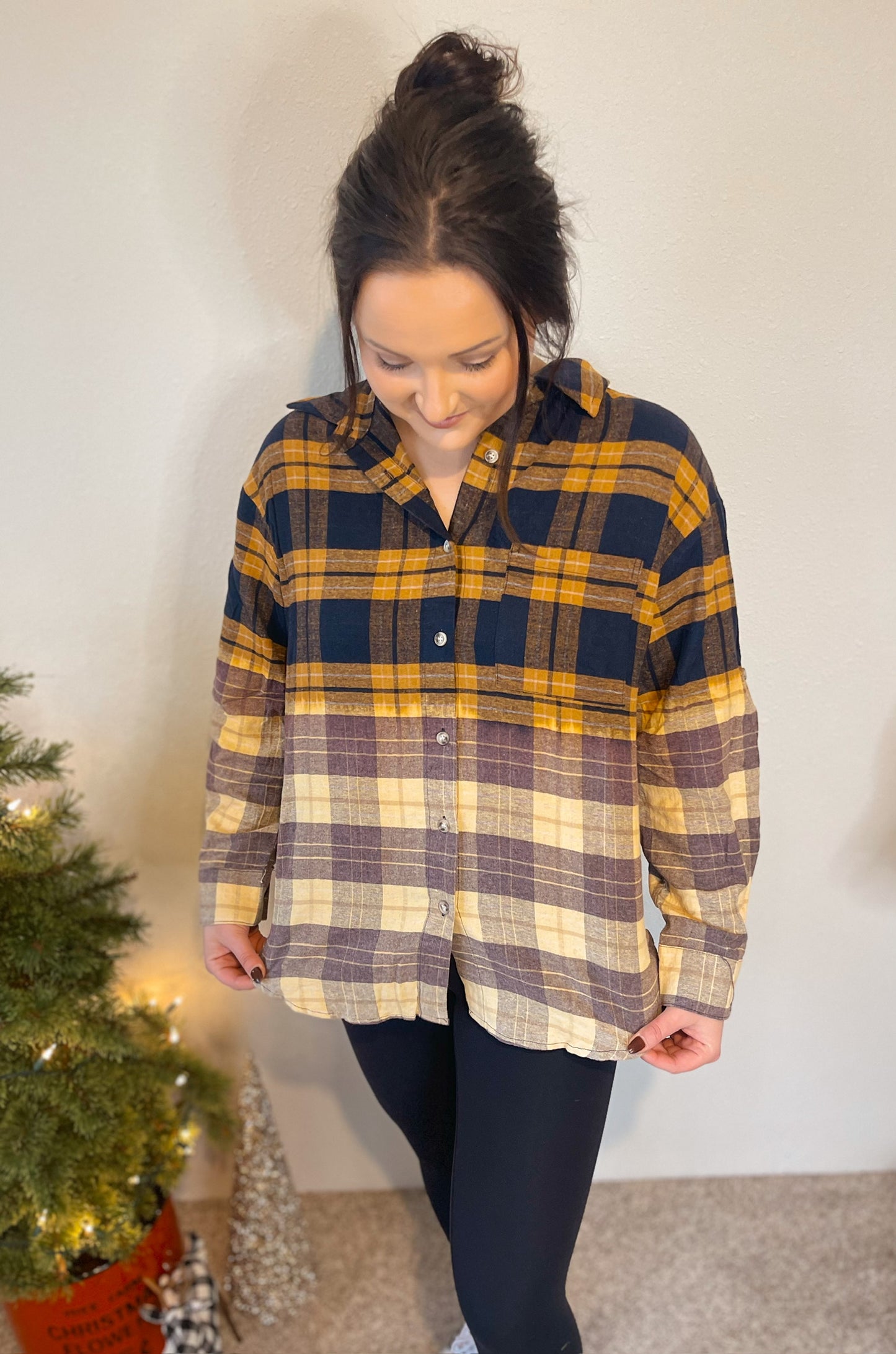 Half Gradient Flannel