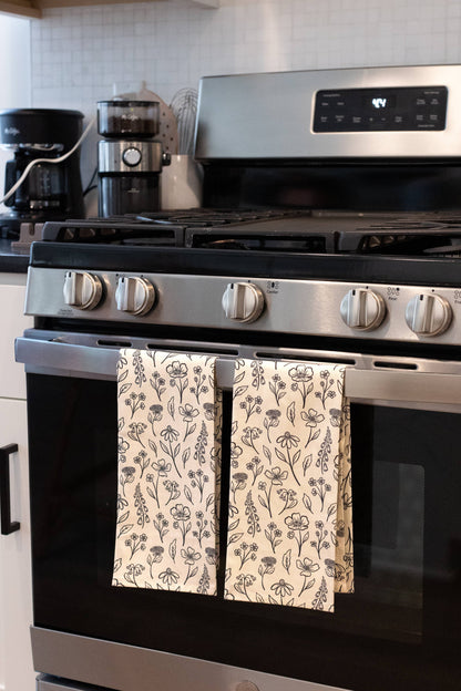Floral Tea Towel