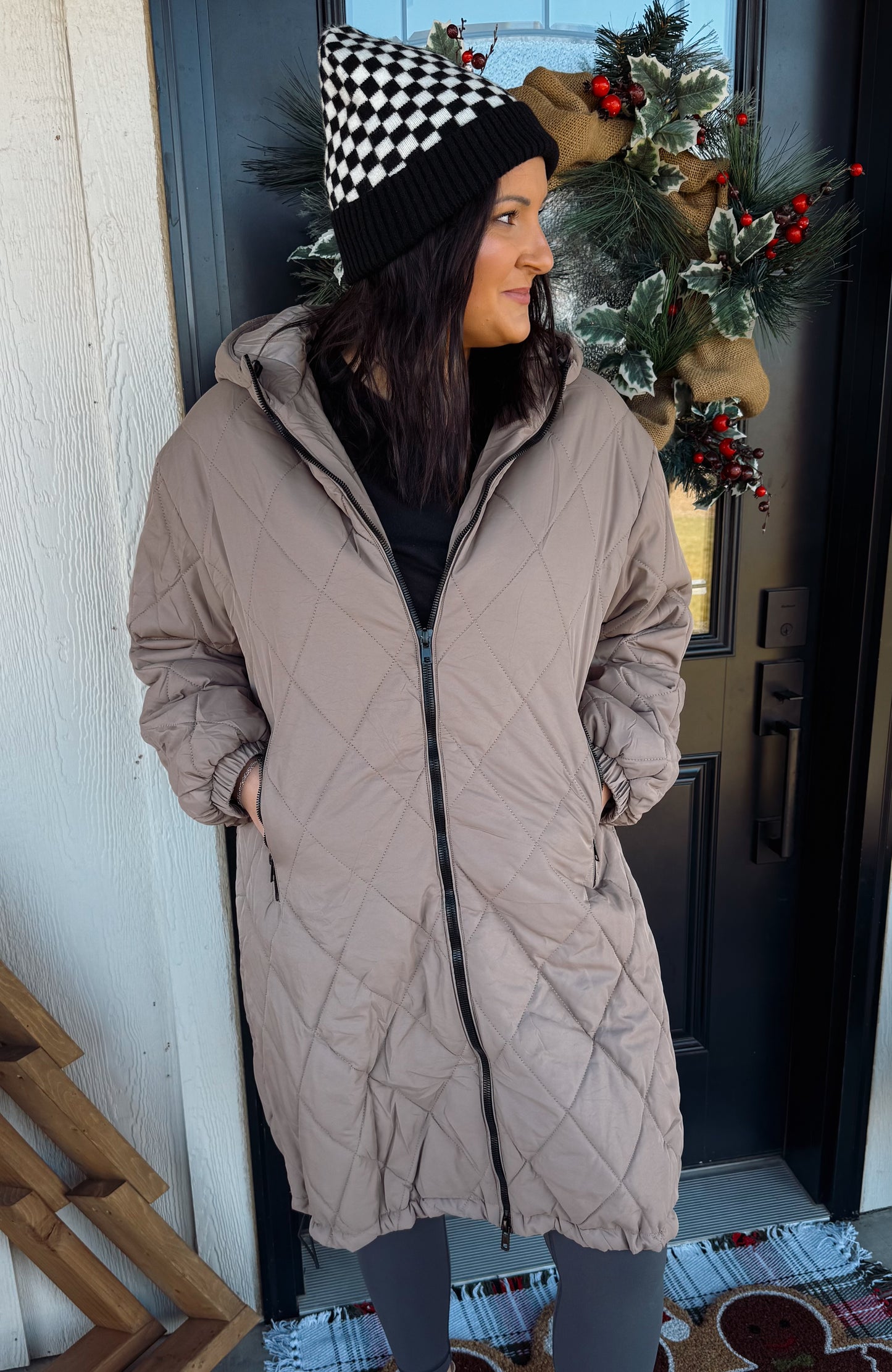 Quilted Puffer Coat