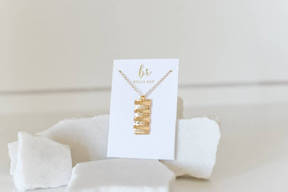 Bar Charm Necklace