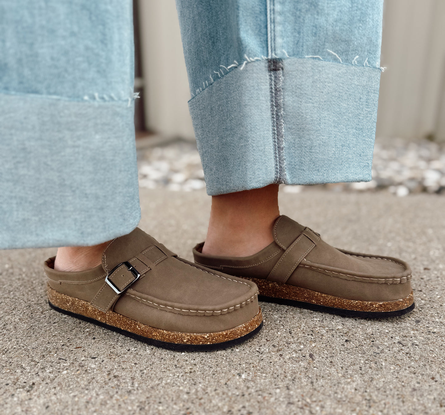 Classic Buckle Clog