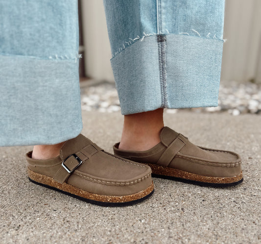 Classic Buckle Clog