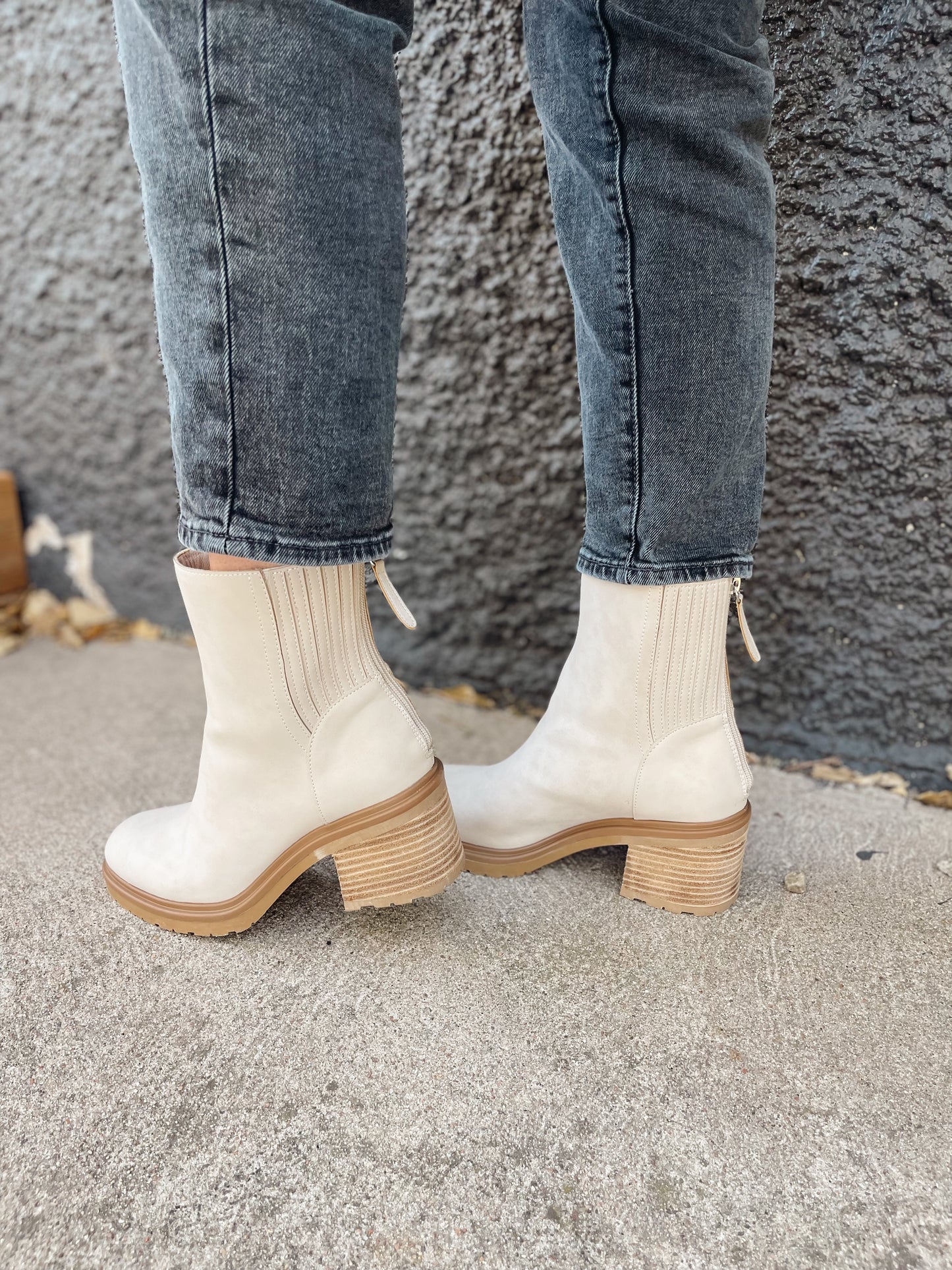 Elevated Heel Chelsea Boot