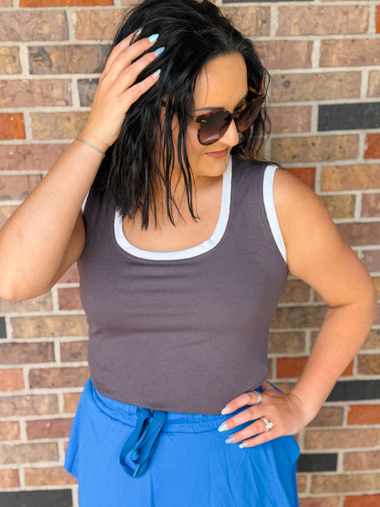 Ribbed Tank Top