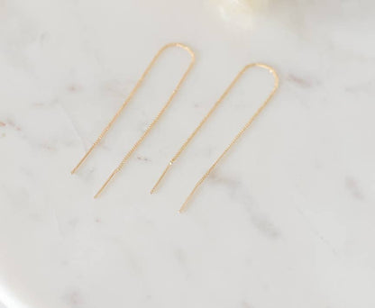 Chain Threader Earrings