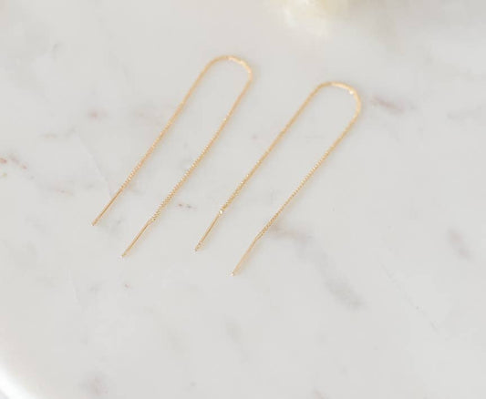 Chain Threader Earrings