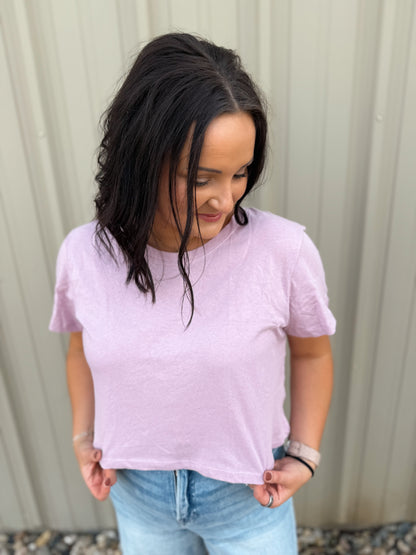 Basic Crop Tee