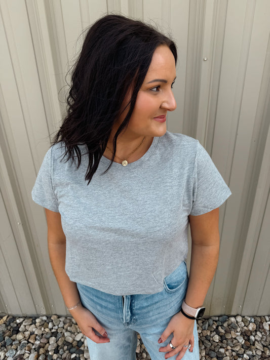 Basic Crop Tee
