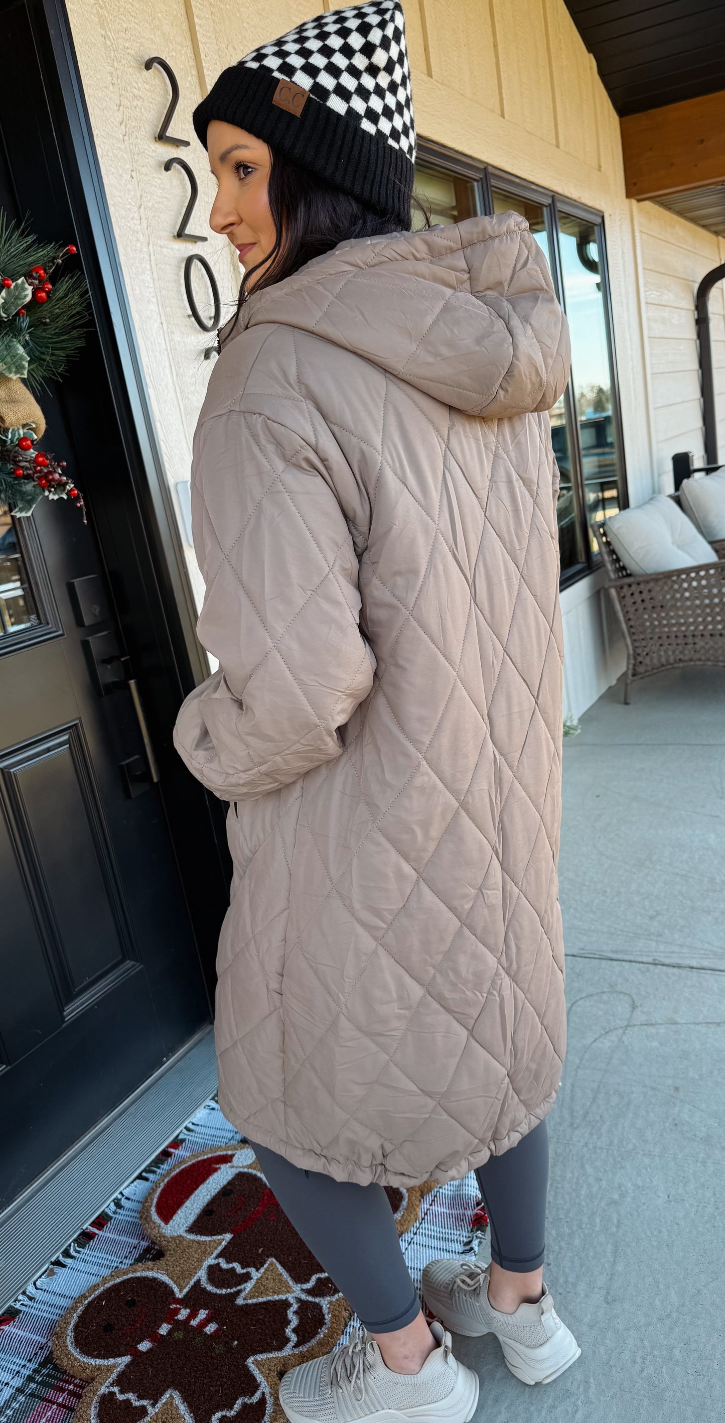 Quilted Puffer Coat