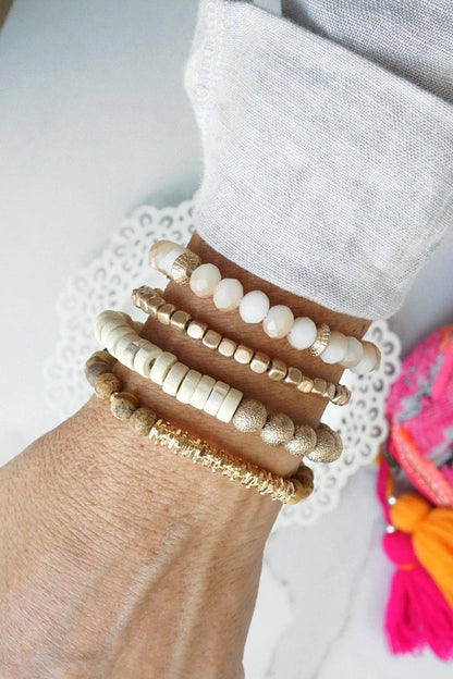 4 Piece Stacked Bracelets