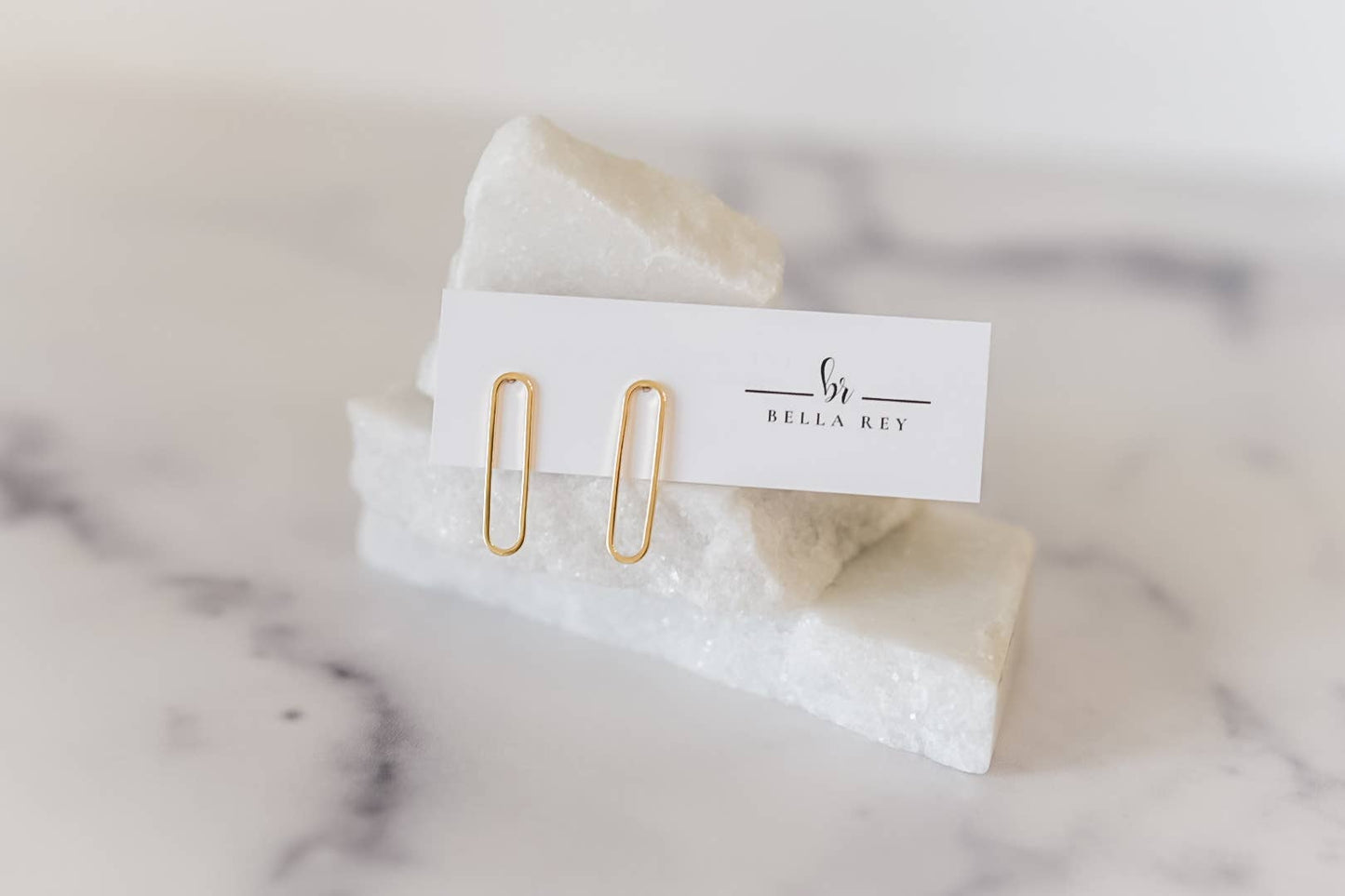 Paper Clip Studs